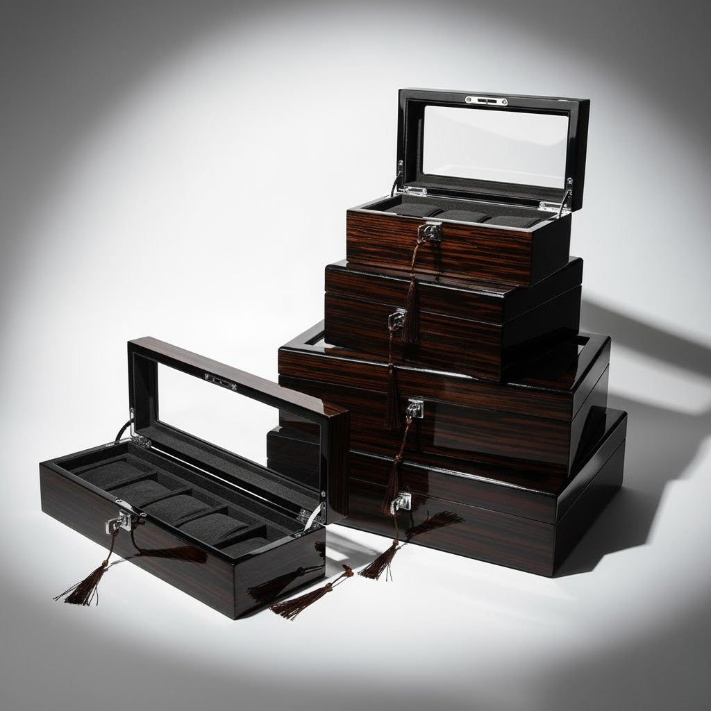 Boîte à Montres - Collection Ébène